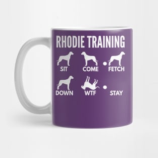 Rhodesian Ridgeback Training Rhodie Dog Tricks Mug